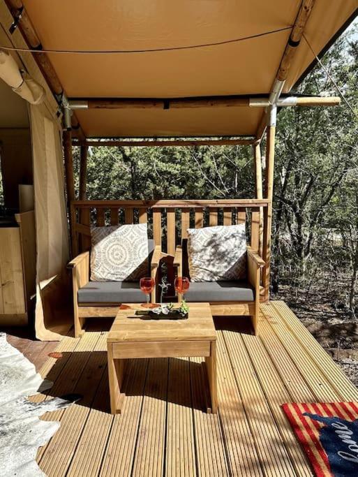 Отель 12 Fires Luxury Glamping With Heating #5 Джонсон-Сити Экстерьер фото